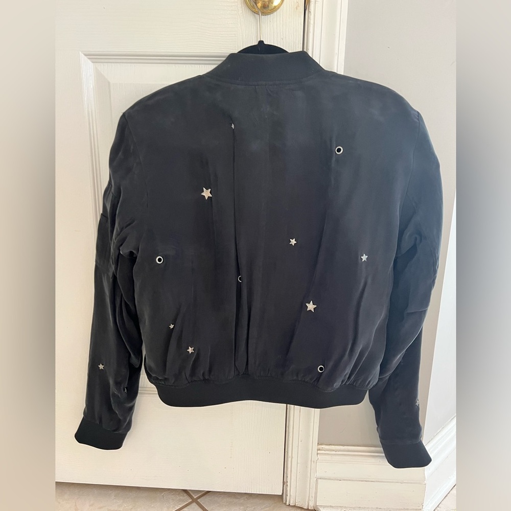 Rails Ace Star Studded Bomber Jacket. Size S - image 7